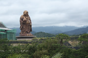 Bouddha géant, lac Eh-Mei HsinChu, Taiwan